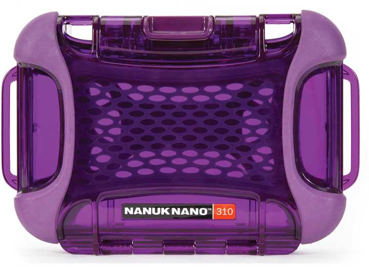 Nanuk 310 hard case nanuk nano - purple, interior: 5.2 x 3 x 1.1in Main Image