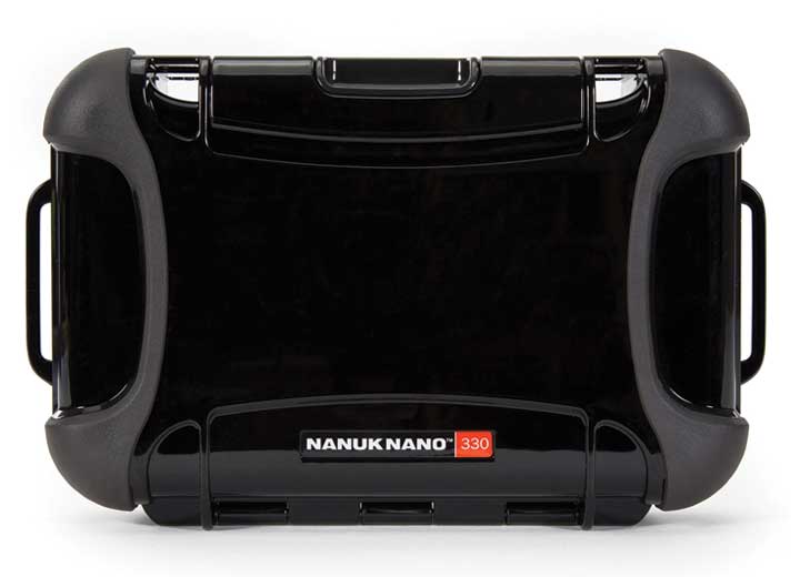 NANUK 330 HARD CASE NANUK NANO - BLACK, INTERIOR: 6.7 X 3.8 X 1.9IN
