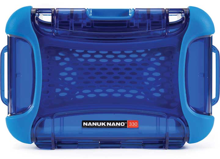 NANUK 330 HARD CASE NANUK NANO - BLUE, INTERIOR: 6.7 X 3.8 X 1.9IN