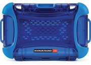 Nanuk 330 hard case nanuk nano - blue, interior: 6.7 x 3.8 x 1.9in
