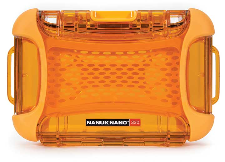 NANUK 330 HARD CASE NANUK NANO - ORANGE, INTERIOR: 6.7 X 3.8 X 1.9IN