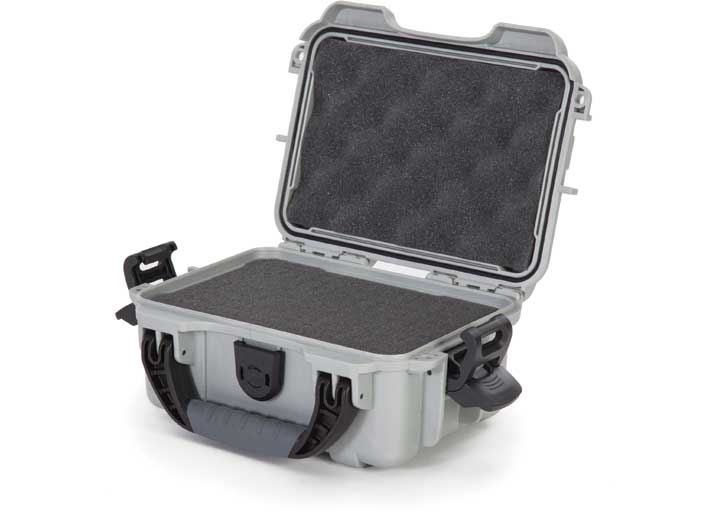 Nanuk 903 waterproof hard case w/foam - silver, interior: 7.4 x 4.9 x 3.1in Main Image