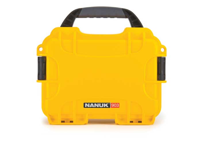 Nanuk 903 waterproof hard case - yellow, interior: 7.4 x 4.9 x 3.1in Main Image