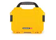 Nanuk 903 waterproof hard case - yellow, interior: 7.4 x 4.9 x 3.1in
