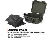 Nanuk 904 waterproof hard case w/foam - olive, interior: 8.4 x 6 x 3.7in