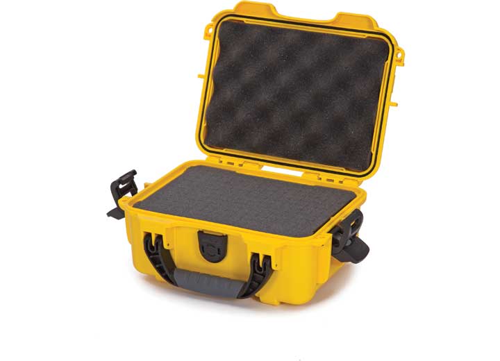 Nanuk 904 waterproof hard case w/foam - yellow, interior: 8.4 x 6 x 3.7in Main Image