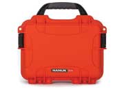 Nanuk 904 waterproof hard case - orange, interior: 8.4 x 6 x 3.7in