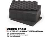 Nanuk 905 waterproof hard case w/foam - lime, interior: 9.4 x 7.4 x 5.5in