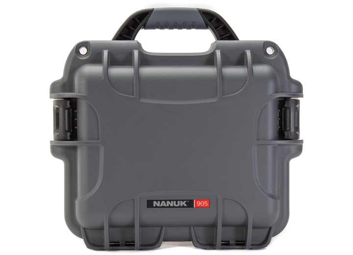 Nanuk 905 waterproof hard case - graphite, interior: 9.4 x 7.4 x 5.5in Main Image