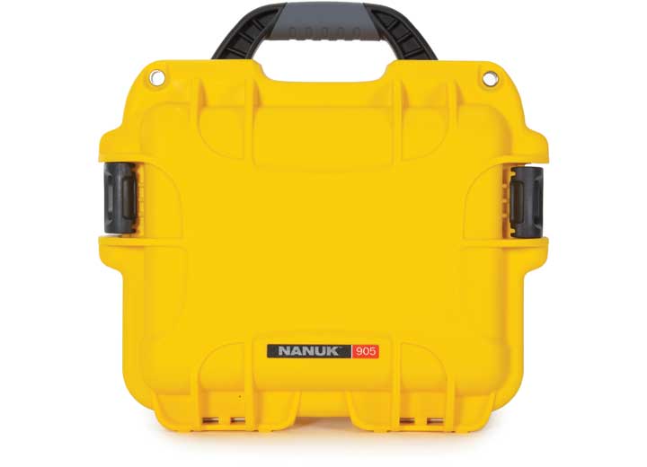 Nanuk 905 waterproof hard case - yellow, interior: 9.4 x 7.4 x 5.5in Main Image