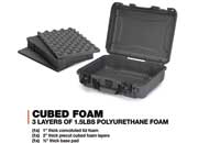 Nanuk 910 waterproof hard case w/foam - graphite, interior: 13.2 x 9.2 x 4.1in