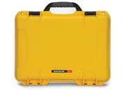 Nanuk 910 waterproof hard case - yellow, interior: 13.2 x 9.2 x 4.1in