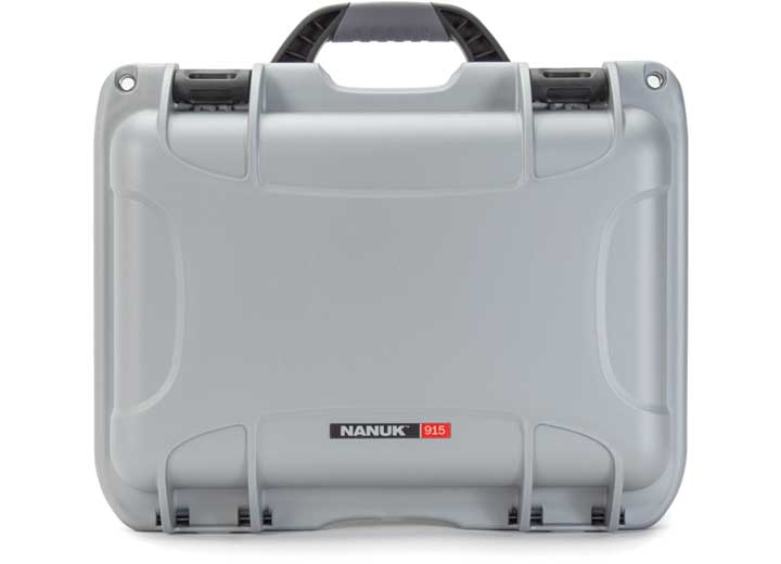 Nanuk 915 waterproof hard case - silver, interior: 13.8 x 9.3 x 6.2in Main Image