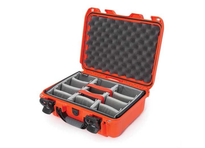 Nanuk 920 waterproof hard case w/padded divider - orange, interior: 15 x 10.5 x 6.2in Main Image