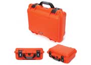 Nanuk 920 waterproof hard case w/padded divider - orange, interior: 15 x 10.5 x 6.2in