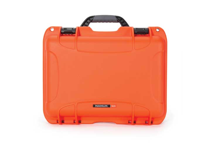 Nanuk 920 waterproof hard case - orange, interior: 15 x 10.5 x 6.2in Main Image