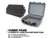 Nanuk 925 waterproof hard case w/foam - silver, interior: 17 x 11.8 x 6.4in
