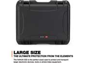Nanuk 930 waterproof hard case w/foam - black, interior: 18 x 13 x 6.9in
