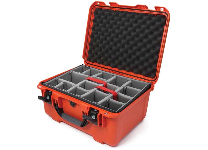 Nanuk 933 waterproof hard case w/padded divider - orange, interior: 18 x 13 x 9.5in Main Image