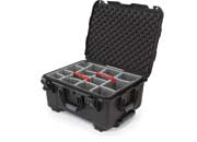 Nanuk 950 waterproof hard case w/padded divider - black, interior: 20.5 x 15.3 x 10.1in