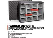 Nanuk 950 waterproof hard case w/padded divider - graphite, interior: 20.5 x 15.3 x 10.1in