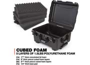 Nanuk 950 waterproof hard case w/foam - black, interior: 20.5 x 15.3 x 10.1in
