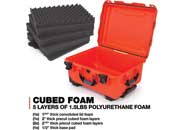 Nanuk 950 waterproof hard case w/foam - orange, interior: 20.5 x 15.3 x 10.1in