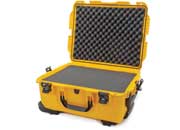 Nanuk 955 waterproof hard case w/foam - yellow, interior: 22 x 17 x 10.2in