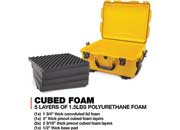 Nanuk 955 waterproof hard case w/foam - yellow, interior: 22 x 17 x 10.2in