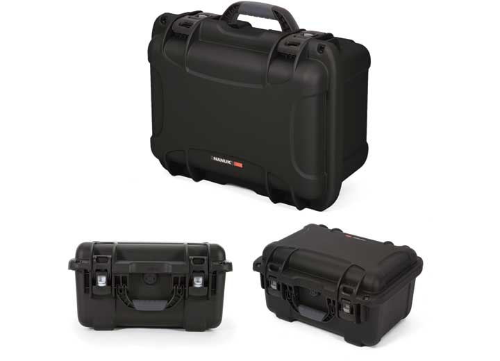 918-LENS1 Nanuk 918 Waterproof Hard Case with Custom Foam Insert for 6 Lenses Black