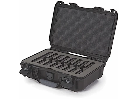 Nanuk 909 waterproof hard case w/foam insert for 8 knives - black, interior: 11.4 x 7 x 3.7in Main Image