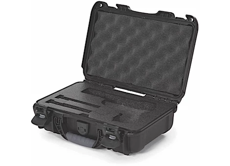 Nanuk 909 waterproof hard case w/classic gun - black, interior: 11.4 x 7 x 3.7in Main Image