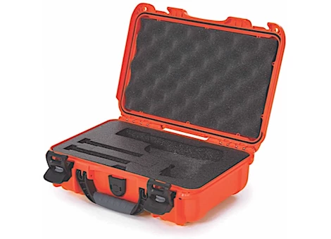 Nanuk 909 waterproof hard case w/classic gun - orange, interior: 11.4 x 7 x 3.7in Main Image
