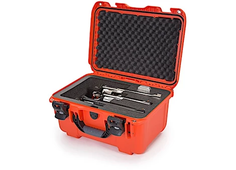 Nanuk 918 waterproof hard case w/foam insert for revolver û orange, interior: 14.9 x 9.8 x 8.6in Main Image