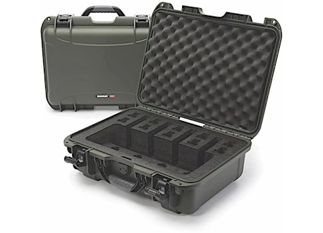 Nanuk 925 waterproof hard case w/foam 4up - olive, interior: 17 x 11.8 x 6.4in Main Image
