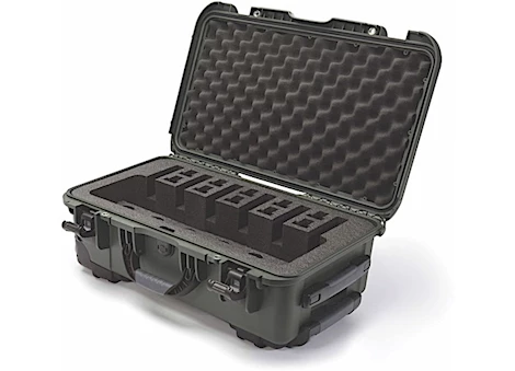Nanuk 935 waterproof hard case w/foam 6up - olive, interior: 20.5 x 11.3 x 7.5in Main Image