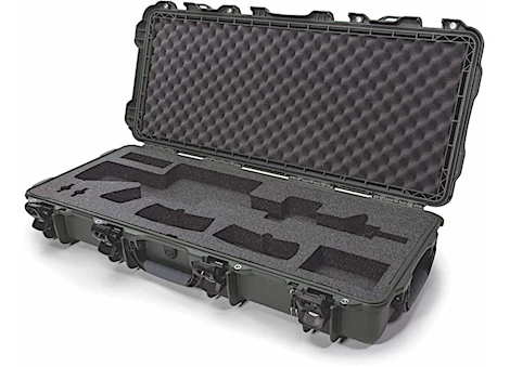 Nanuk 985 waterproof hard case w/foam ar - olive, interior: 36.5 x 14 x 6in Main Image