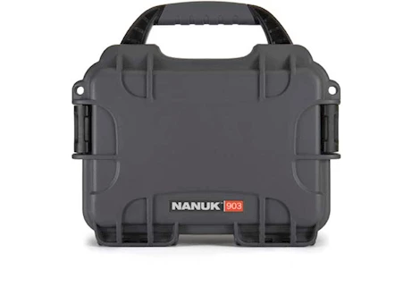 Nanuk 903 waterproof hard case - graphite, interior: 7.4 x 4.9 x 3.1in Main Image