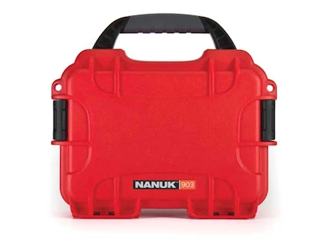 Nanuk 903 waterproof hard case - red, interior: 7.4 x 4.9 x 3.1in Main Image