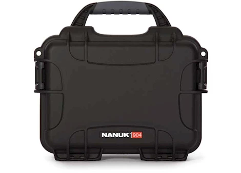 Nanuk 904 waterproof hard case - black, interior: 8.4 x 6 x 3.7in Main Image