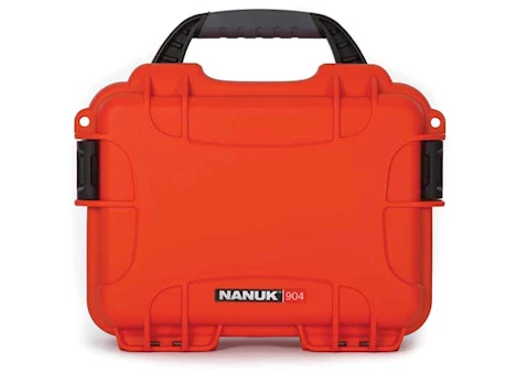 Nanuk 904 waterproof hard case - orange, interior: 8.4 x 6 x 3.7in Main Image