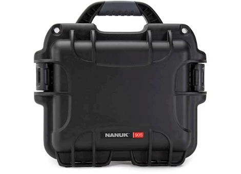 Nanuk 905 waterproof hard case - black, interior: 9.4 x 7.4 x 5.5in Main Image