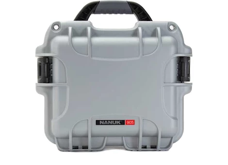 Nanuk 905 waterproof hard case - silver, interior: 9.4 x 7.4 x 5.5in Main Image