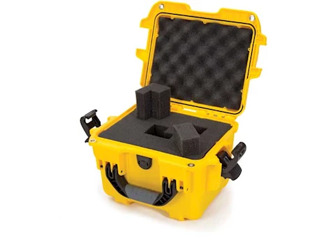Nanuk 908 waterproof hard case w/foam - yellow, interior: 9.5 x 7.5 x 7.5in Main Image