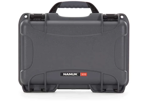 Nanuk 909 waterproof hard case - graphite, interior: 11.4 x 7 x 3.7in Main Image