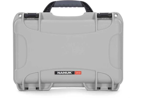 Nanuk 909 waterproof hard case - silver, interior: 11.4 x 7 x 3.7in Main Image