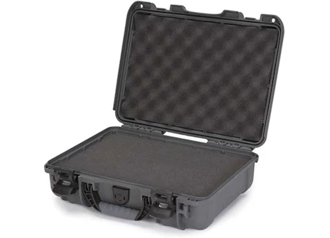 Nanuk 910 waterproof hard case w/foam - graphite, interior: 13.2 x 9.2 x 4.1in Main Image