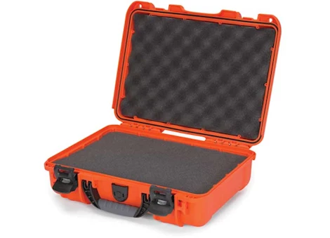 Nanuk 910 waterproof hard case w/foam - orange, interior: 13.2 x 9.2 x 4.1in Main Image
