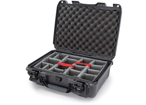 Nanuk 925 waterproof hard case w/padded divider - graphite, interior: 17 x 11.8 x 6.4in Main Image