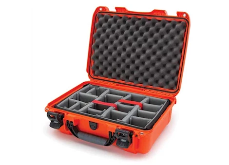 Nanuk 925 waterproof hard case w/padded divider - orange, interior: 17 x 11.8 x 6.4in Main Image